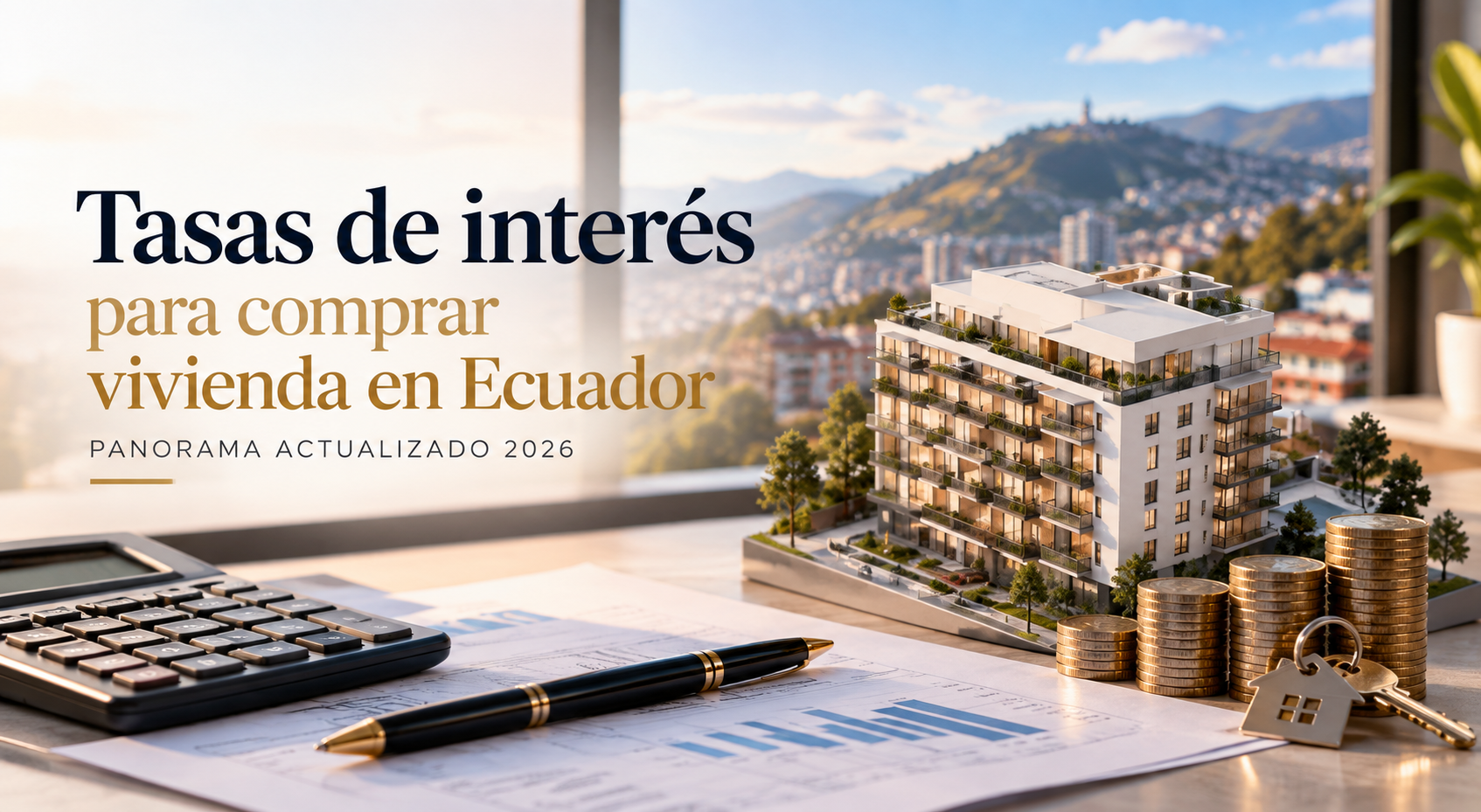 Tasas de interés para comprar vivienda en Ecuador en 2026