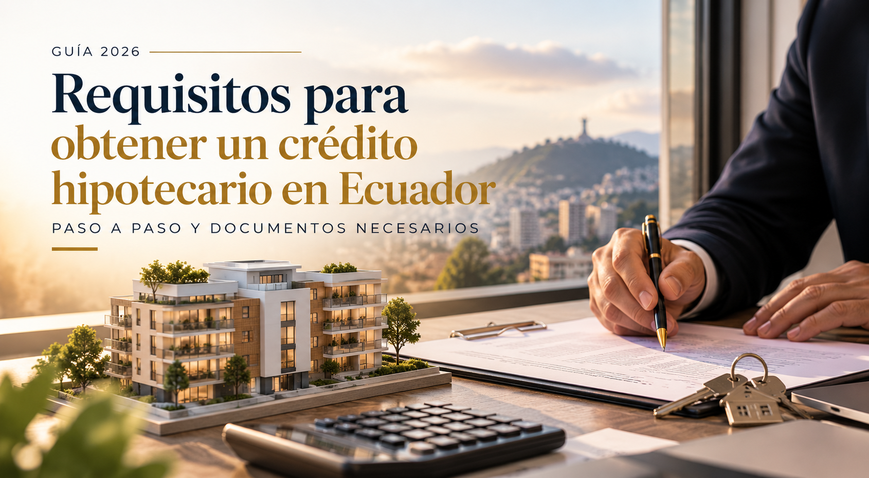Requisitos para obtener un crédito hipotecario en Ecuador en 2026